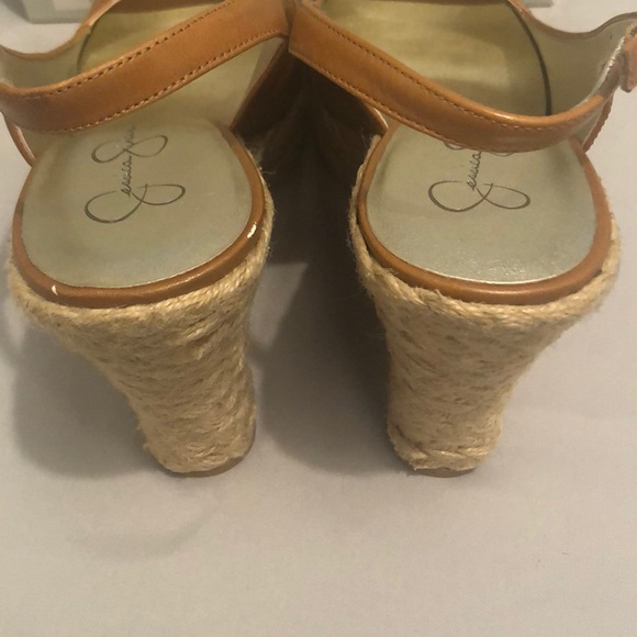 Jessica Simpson Glorie Wedges Sz 10 - Picture 7 of 8